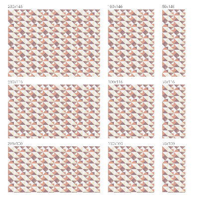 Anti inkijk raamfolie Moderne driehoeken