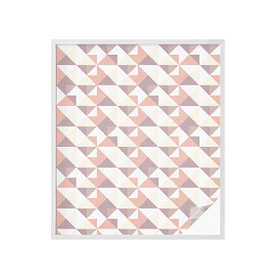 Anti inkijk raamfolie Moderne driehoeken