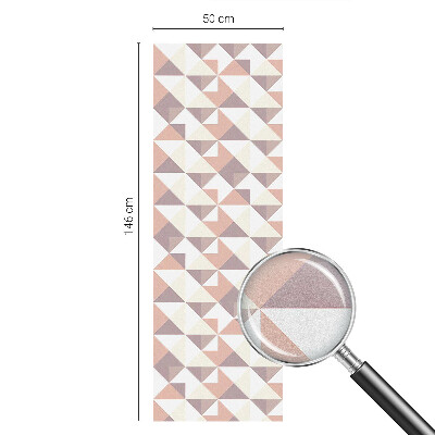 Anti inkijk raamfolie Moderne driehoeken