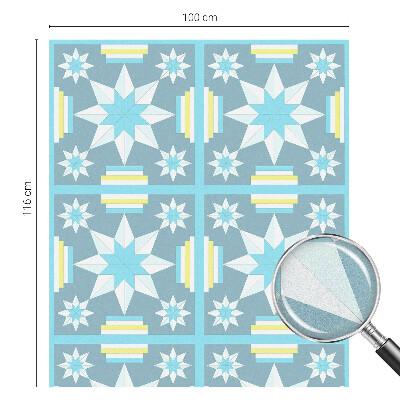 Zonwerende raamfolie Sterpatroon