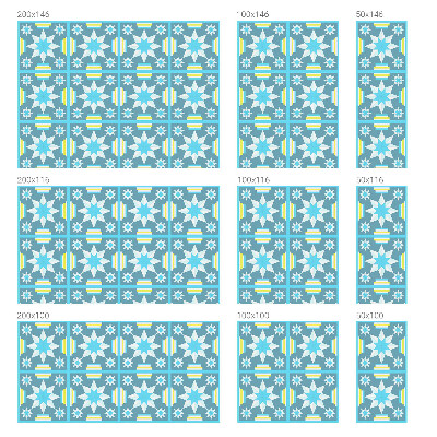 Zonwerende raamfolie Sterpatroon