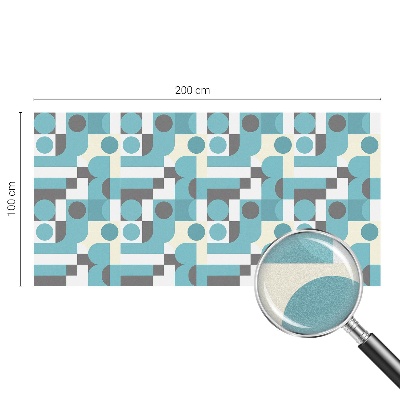Zelfklevende raamfolie glas in lood Geometrische patronen