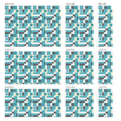 Zelfklevende raamfolie glas in lood Geometrische patronen