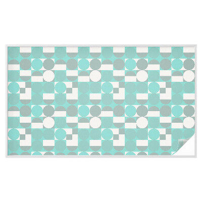 Zonwerende raamfolie glas in lood Geometrische vormen