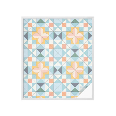 Zonwerende raamfolie Kleurrijke geometrie