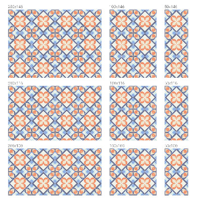 Anti inkijk raamfolie Bloemenpatroon