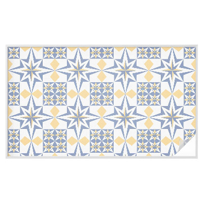 Zonwerende raamfolie glas in lood Sterpatroon