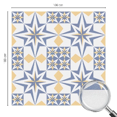 Zonwerende raamfolie glas in lood Sterpatroon