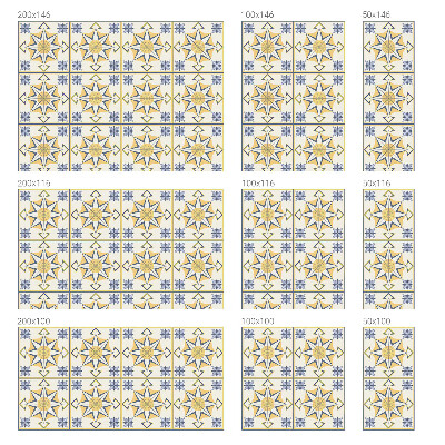 Zelfklevende anti inkijk folie glas in lood Geometrische sterren