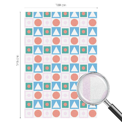 Anti inkijk raamfolie Abstracte patronen