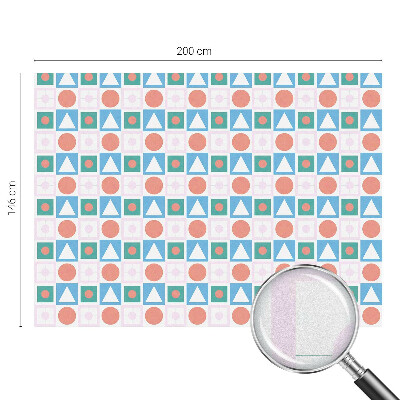 Anti inkijk raamfolie Abstracte patronen