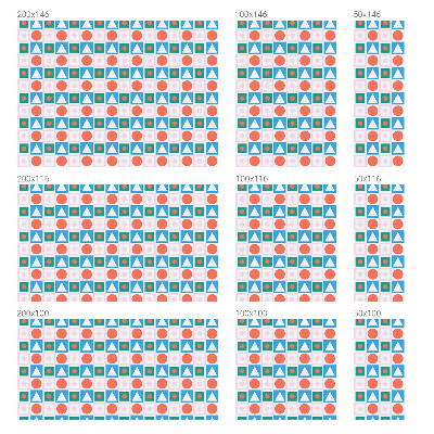 Anti inkijk raamfolie Abstracte patronen