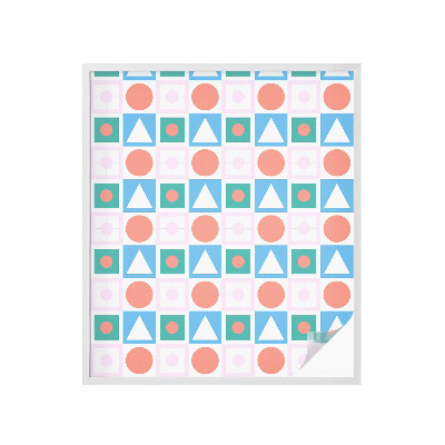 Anti inkijk raamfolie Abstracte patronen