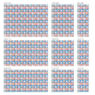 Zonwerende raamfolie glas in lood Geometrische patronen
