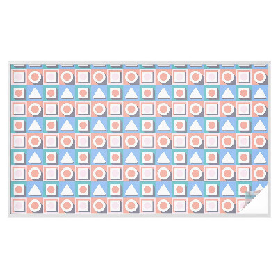 Zonwerende raamfolie glas in lood Geometrische patronen