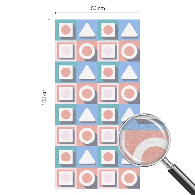 Zonwerende raamfolie glas in lood Geometrische patronen