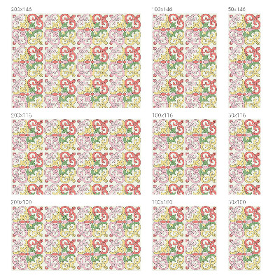 Zonwerende raamfolie Bloemenornamenten