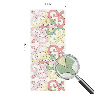 Zonwerende raamfolie Bloemenornamenten