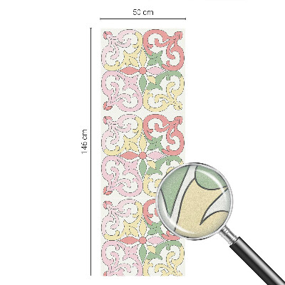 Zonwerende raamfolie Bloemenornamenten