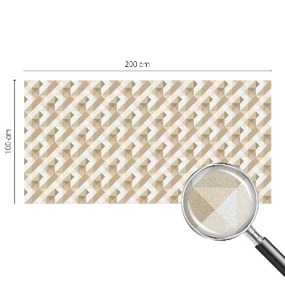 Anti inkijk raamfolie Driehoekige patronen