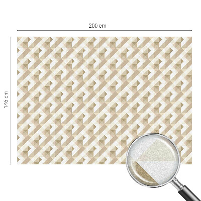 Anti inkijk raamfolie Driehoekige patronen