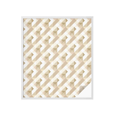 Anti inkijk raamfolie Driehoekige patronen