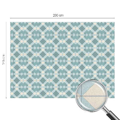 Zonwerende raamfolie glas in lood Geometrische patronen
