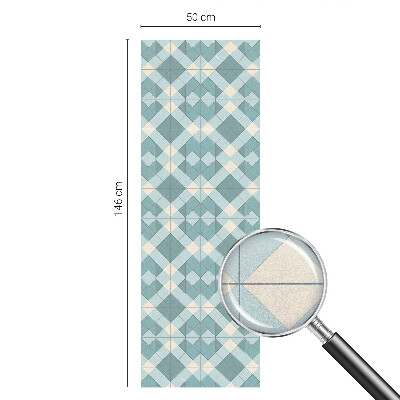 Zonwerende raamfolie glas in lood Geometrische patronen