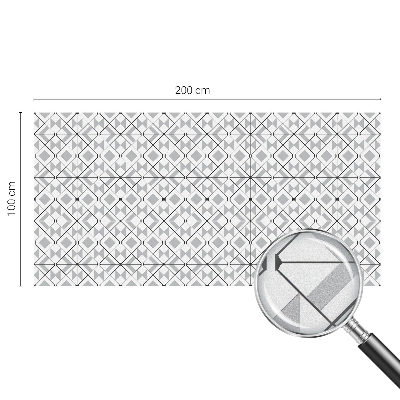 Zonwerende raamfolie Geometrische patronen