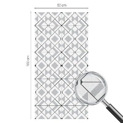 Zonwerende raamfolie Geometrische patronen