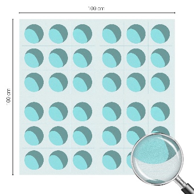 Zelfklevende anti inkijk folie glas in lood Moderne wielen