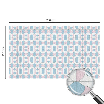 Anti inkijk raamfolie Pastelpatronen