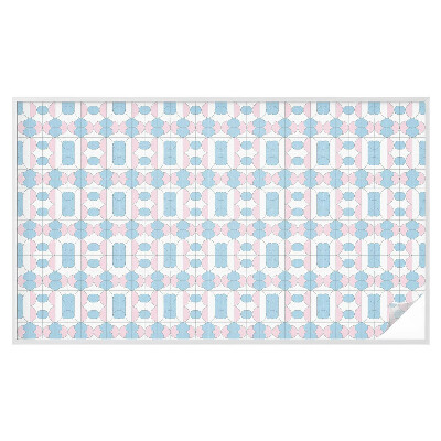 Anti inkijk raamfolie Pastelpatronen