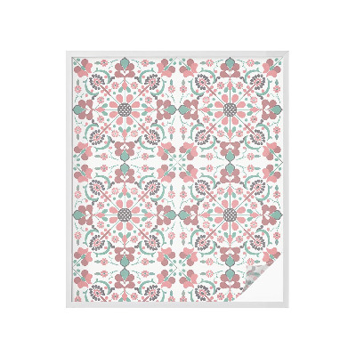 Zonwerende raamfolie Bloemenharmonie