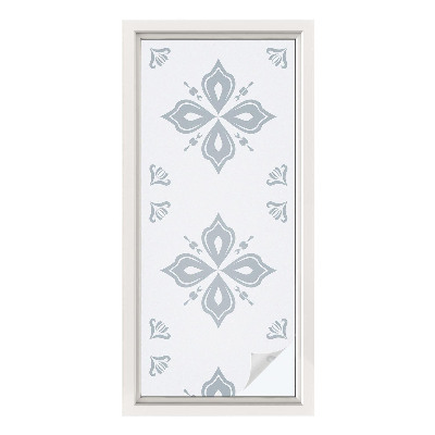 Zelfklevende raamfolie glas in lood Geometrische symmetrie