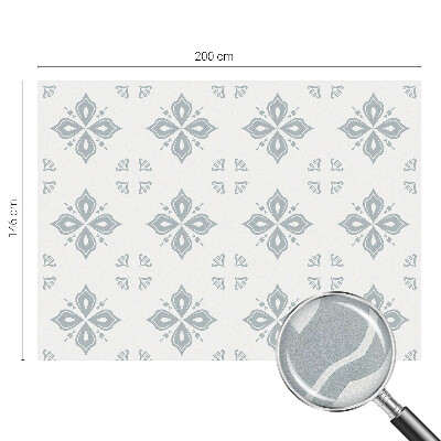 Zelfklevende raamfolie glas in lood Geometrische symmetrie