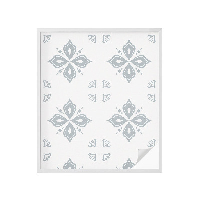 Zelfklevende raamfolie glas in lood Geometrische symmetrie