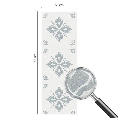 Zelfklevende raamfolie glas in lood Geometrische symmetrie