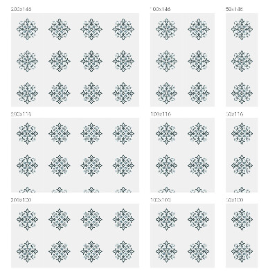 Anti inkijk raamfolie Klassiek ornament