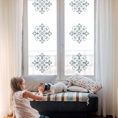 Anti inkijk raamfolie Klassiek ornament