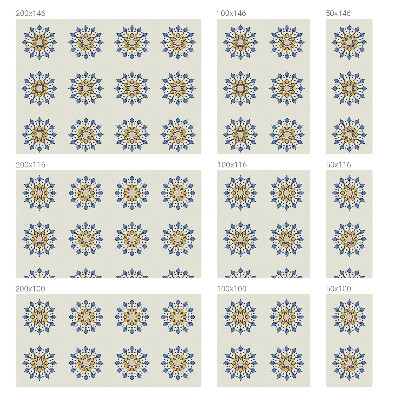 Zelfklevende anti inkijk folie glas in lood Decoratieve mandala