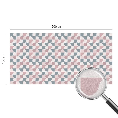 Zonwerende raamfolie Pastelpatronen