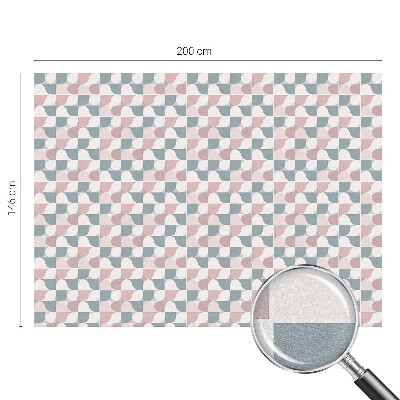 Zonwerende raamfolie Pastelpatronen