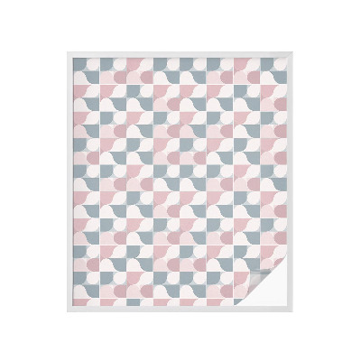 Zonwerende raamfolie Pastelpatronen