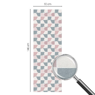 Zonwerende raamfolie Pastelpatronen