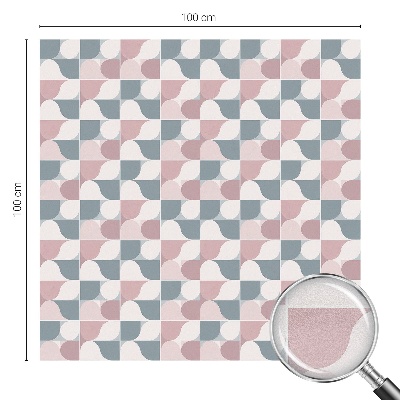 Zonwerende raamfolie Pastelpatronen