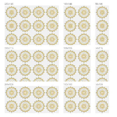 Anti inkijk raamfolie Bloemenmandala