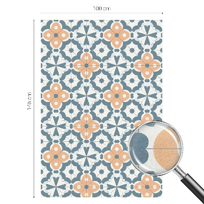 Zelfklevende anti inkijk folie glas in lood Mozaïekbloemen