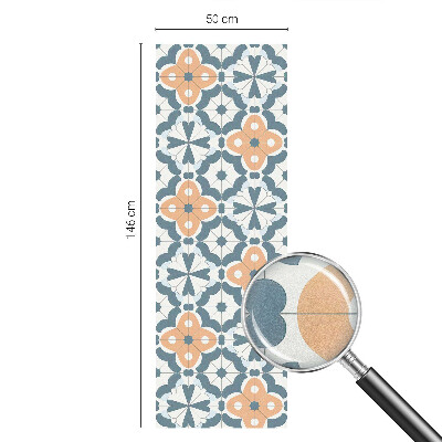 Zelfklevende anti inkijk folie glas in lood Mozaïekbloemen