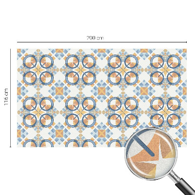 Zelfklevende anti inkijk folie glas in lood Geometrisch patroon